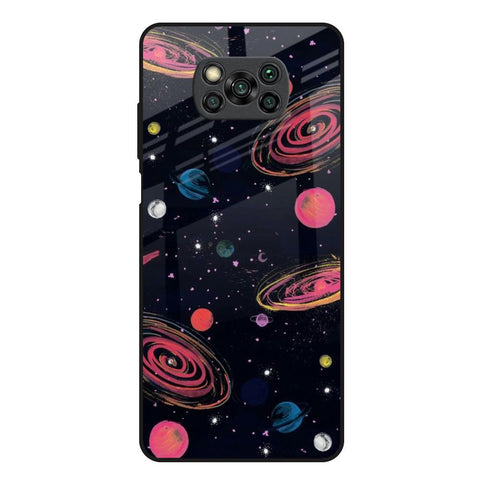 Galaxy In Dream Poco X3 Glass Back Cover Online