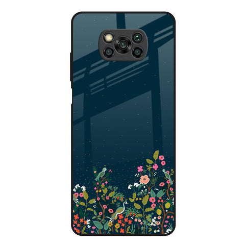 Small Garden Poco X3 Glass Back Cover Online