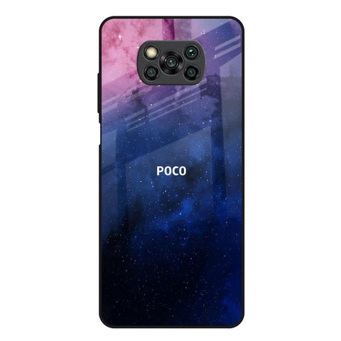 Dreamzone Poco X3 Glass Back Cover Online
