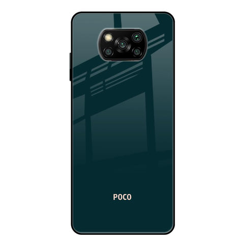 Hunter Green Poco X3 Glass Cases & Covers Online