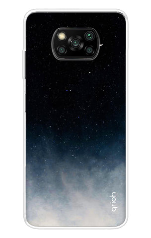 Starry Night Poco X3 Back Cover