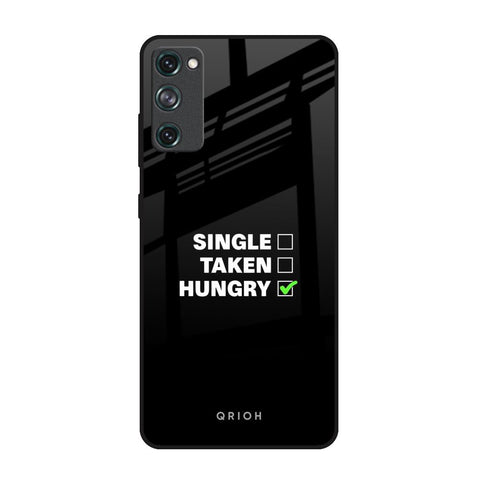 Hungry Samsung Galaxy S20 FE Glass Back Cover Online