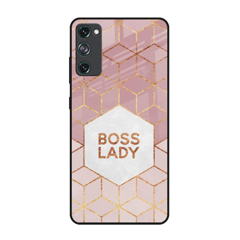 Boss Lady Samsung Galaxy S20 FE Glass Back Cover Online