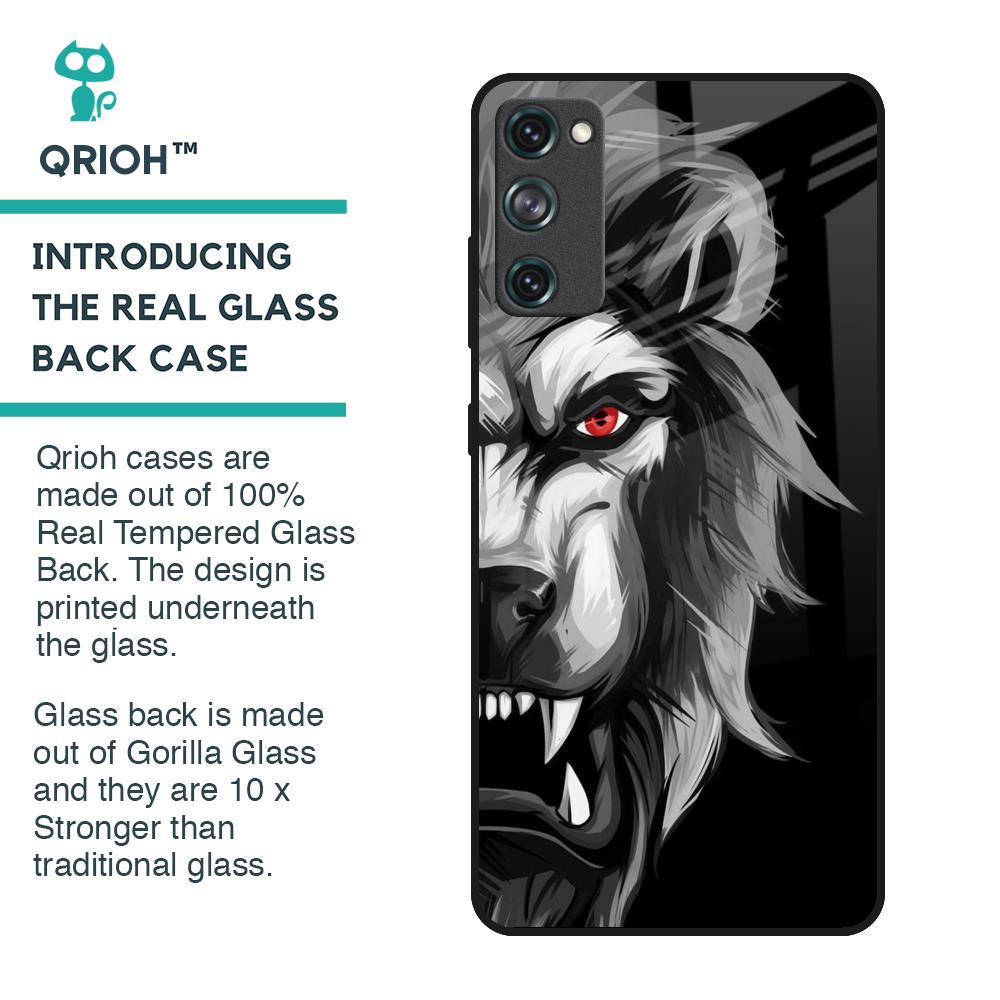 Wild Lion Glass Case for Samsung Galaxy S20 FE