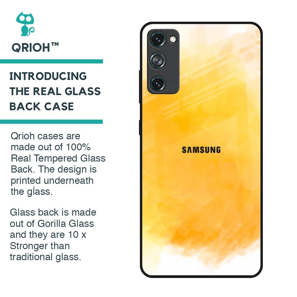 Rustic Orange Glass Case for Samsung Galaxy S20 FE