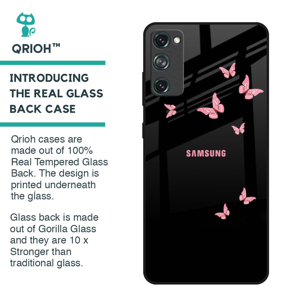 Fly Butterfly Glass Case for Samsung Galaxy S20 FE