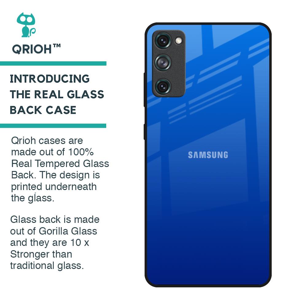 Egyptian Blue Glass Case for Samsung Galaxy S20 FE