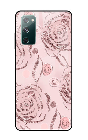 Shimmer Roses Samsung Galaxy S20 FE Glass Cases & Covers Online