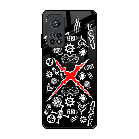 Red Zone Xiaomi Mi 10T Pro Glass Back Cover Online