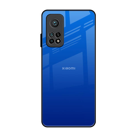 Egyptian Blue Xiaomi Mi 10T Pro Glass Back Cover Online
