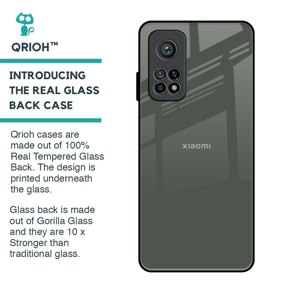 Charcoal Glass Case for Xiaomi Mi 10T Pro - Main Image