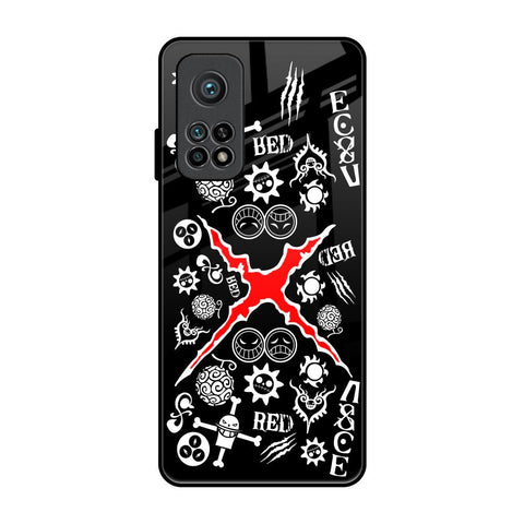 Red Zone Xiaomi Mi 10T Glass Back Cover Online