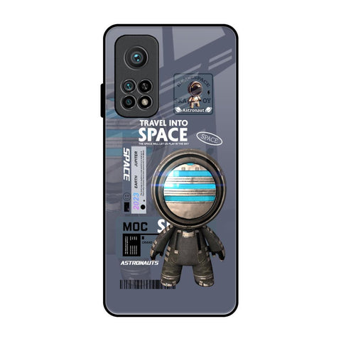 Space Travel Xiaomi Mi 10T Glass Back Cover Online