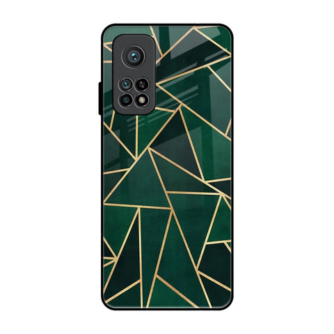 Abstract Green Xiaomi Mi 10T Glass Back Cover Online