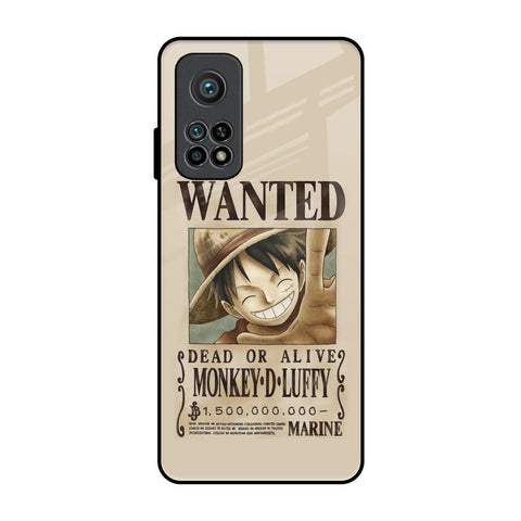 Luffy Wanted Xiaomi Mi 10T Glass Back Cover Online