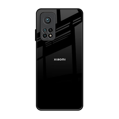 Jet Black Xiaomi Mi 10T Glass Back Cover Online