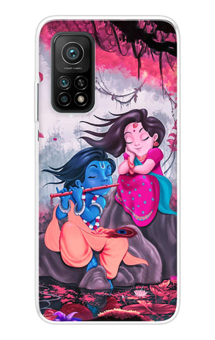Radha Krishna Art Xiaomi Mi 10T Back Cover