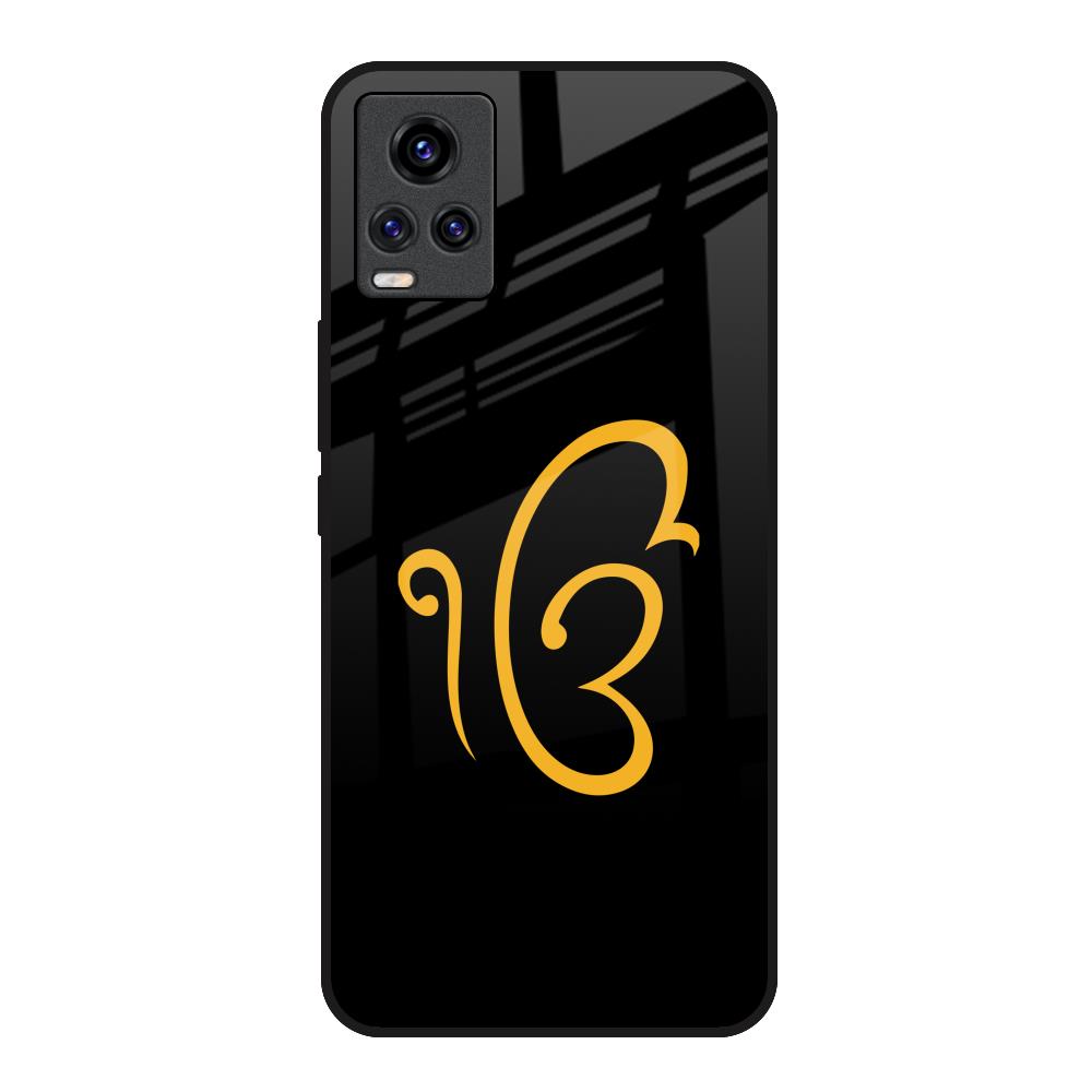 Luxury Fashion Initial Vivo V20 Glass Back Cover Online