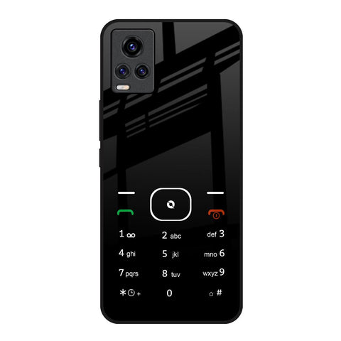 Classic Keypad Pattern Vivo V20 Glass Back Cover Online