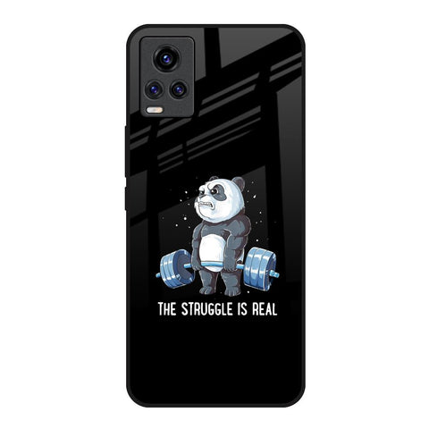 Real Struggle Vivo V20 Glass Back Cover Online