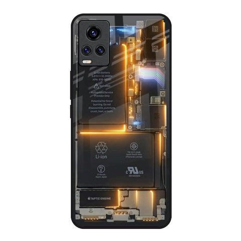 Glow Up Skeleton Vivo V20 Glass Back Cover Online