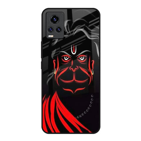 Lord Hanuman Vivo V20 Glass Back Cover Online