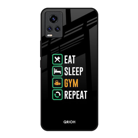 Daily Routine Vivo V20 Glass Back Cover Online