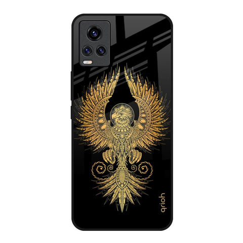 Mythical Phoenix Art Vivo V20 Glass Back Cover Online