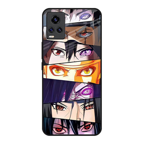 Anime Eyes Vivo V20 Glass Back Cover Online