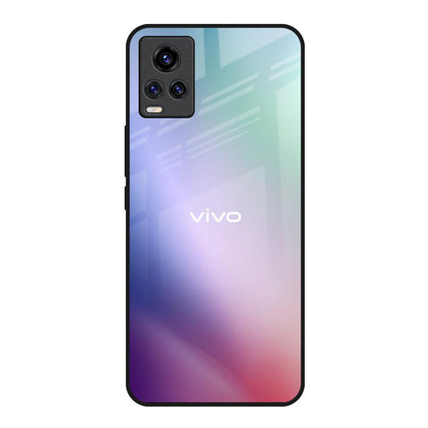 Abstract Holographic Vivo V20 Glass Back Cover Online