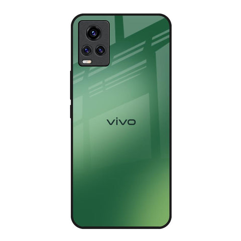 Green Grunge Texture Vivo V20 Glass Back Cover Online
