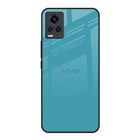 Oceanic Turquiose Vivo V20 Glass Back Cover Online