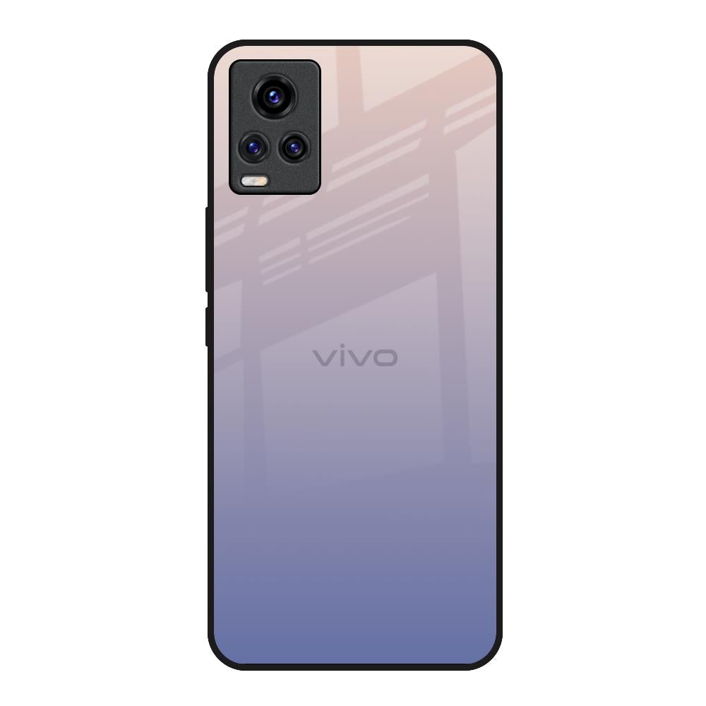 Rose Hue Vivo V20 Glass Back Cover Online