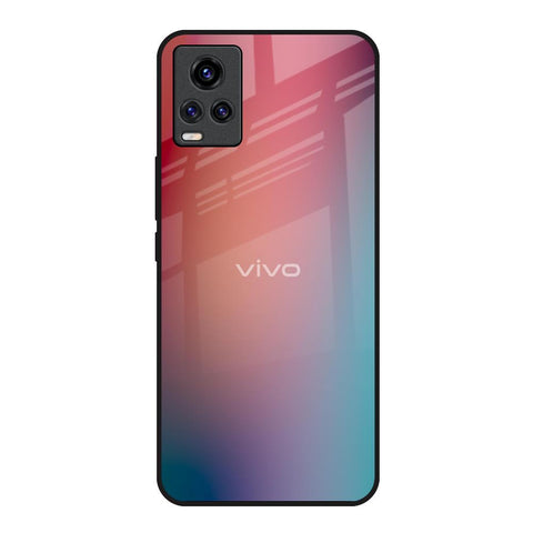 Dusty Multi Gradient Vivo V20 Glass Back Cover Online