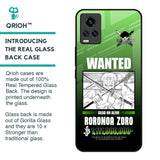 Zoro Wanted Glass Case for Vivo V20