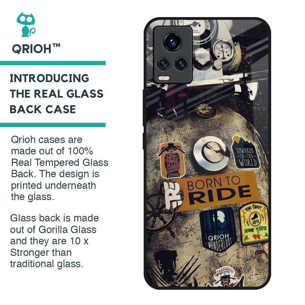 Ride Mode On Glass Case for Vivo V20