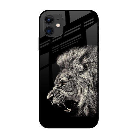 Brave Lion iPhone 12 Glass Back Cover Online