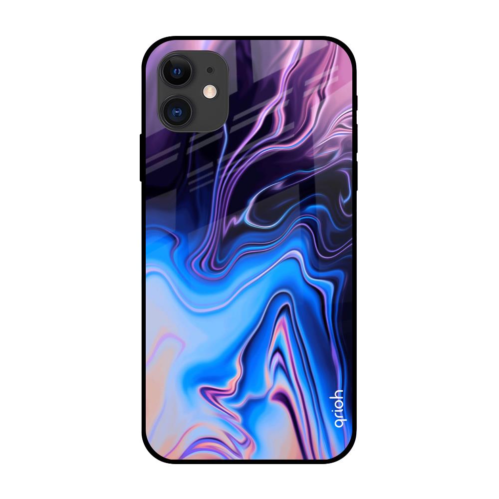 Psychic Texture iPhone 12 Glass Back Cover Online