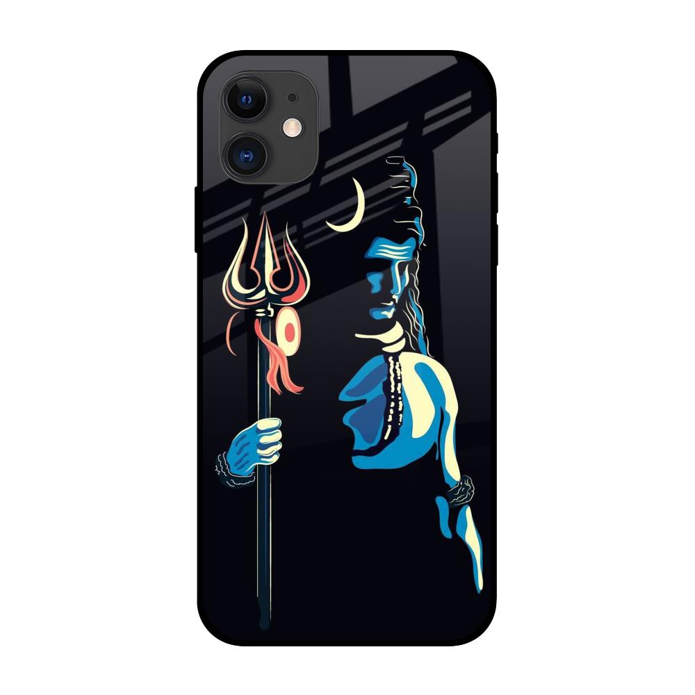 Mahakal iPhone 12 Glass Back Cover Online
