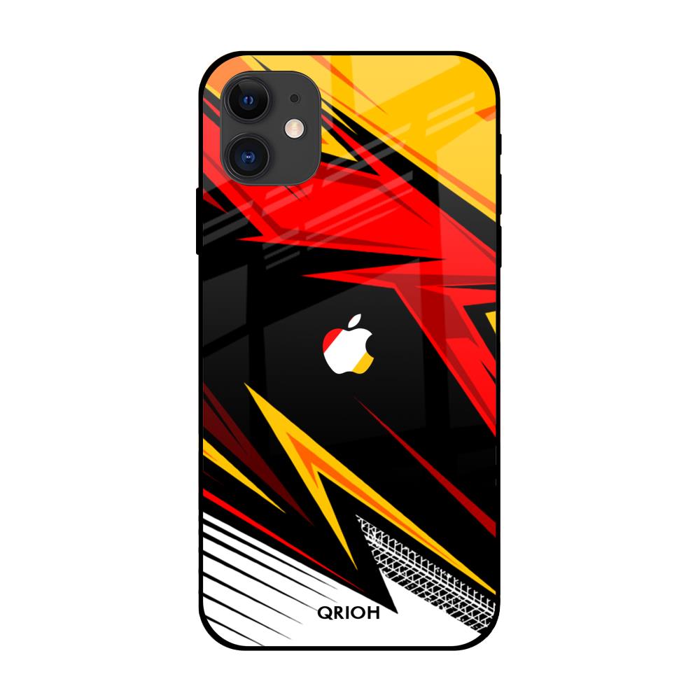 Race Jersey Pattern iPhone 12 Glass Cases & Covers Online