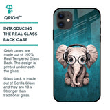 Adorable Baby Elephant Glass Case For iPhone 12