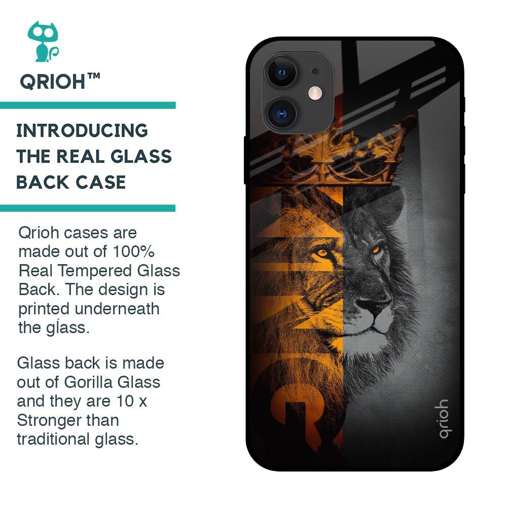 King Of Forest Glass Case for iPhone 12