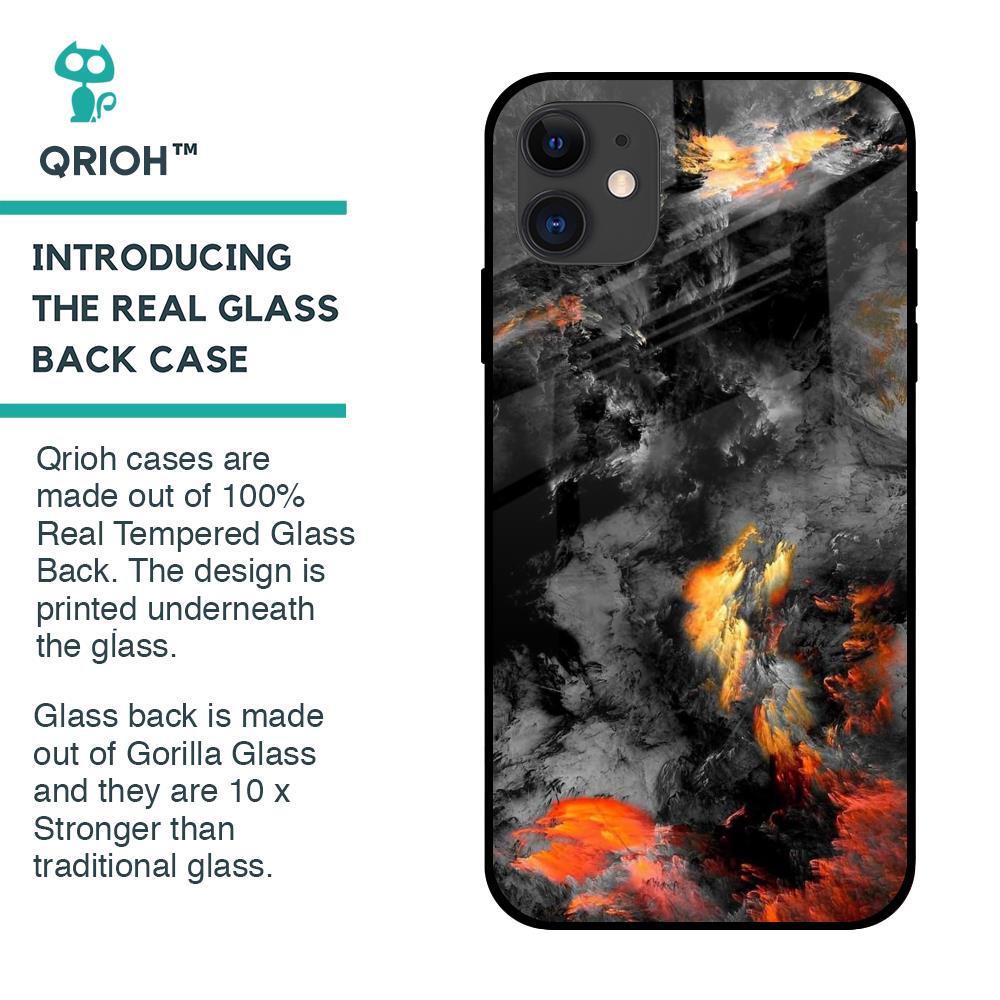 Lava Explode Glass Case for iPhone 12