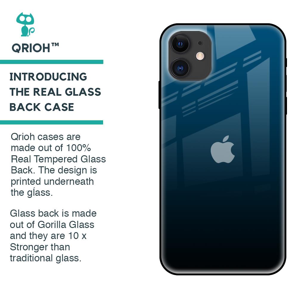 Sailor Blue Glass Case For iPhone 12