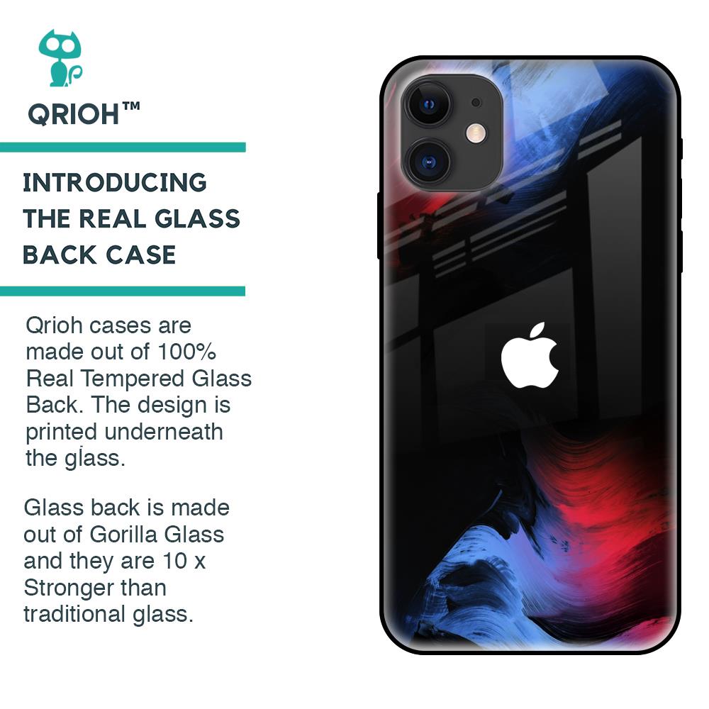 Fine Art Wave Glass Case for iPhone 12