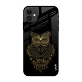 Golden Owl iPhone 12 mini Glass Back Cover Online