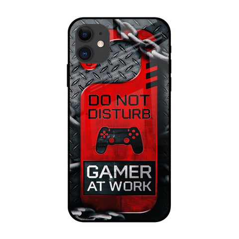Do No Disturb iPhone 12 mini Glass Back Cover Online