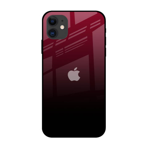Wine Red iPhone 12 mini Glass Back Cover Online