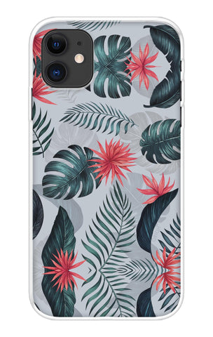 Retro Floral Leaf iPhone 12 mini Back Cover