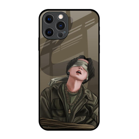 Blind Fold iPhone 12 Pro Glass Back Cover Online